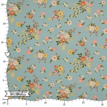 TILDA - CHIC ESCAPE DAISYFIELD TEAL