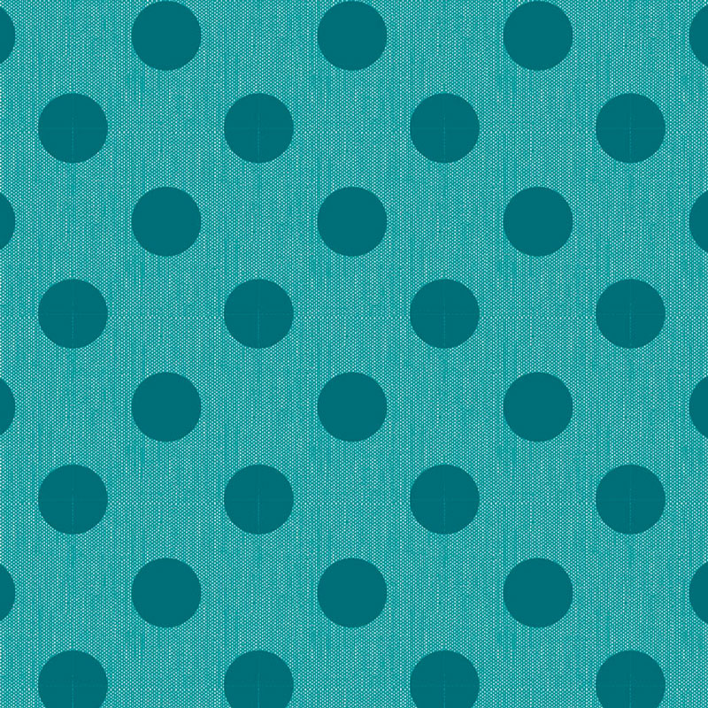 TELA TILDA - CHAMBRAY DOTS AQUA