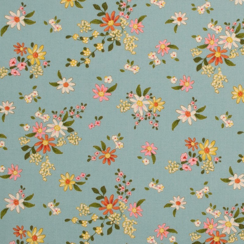 TILDA - CHIC ESCAPE DAISYFIELD TEAL