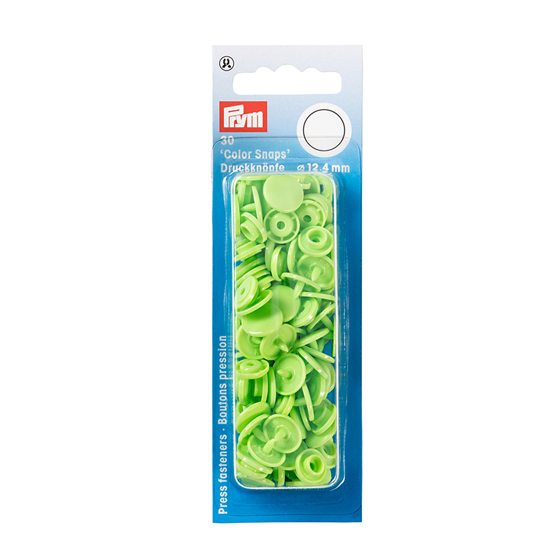 COLOR SNAPS VERDE MANZANA 30 UNIT- PRYM 393144