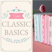 TELA TILDA - CLASSIC BASICS - DOTTIE DOTS GREY