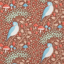 FAT QUARTER TILDA - HIBERNATION SLEEPYBIRD PECAN