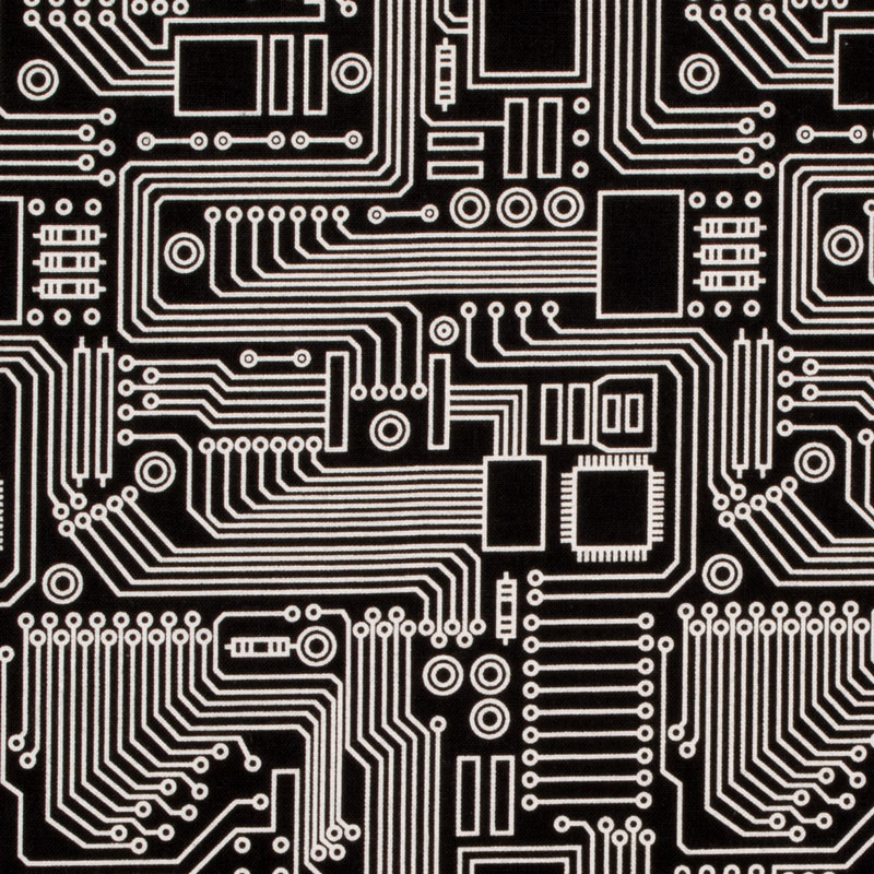 TELA BLACK CIRCUIT BOARD