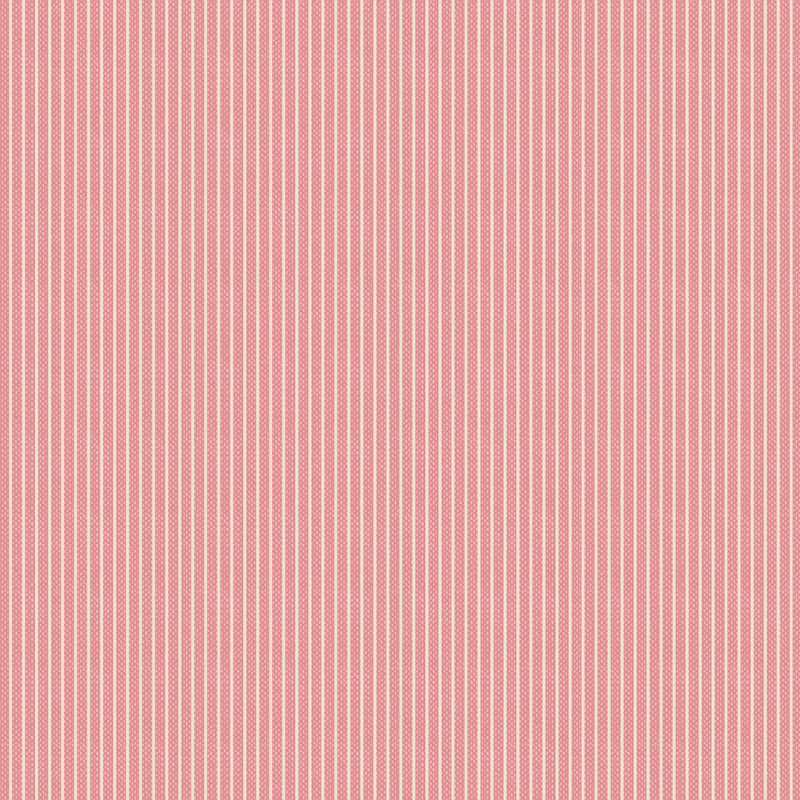 TELA TILDA - CREATING MEMORIES TINYSTRIPE PINK