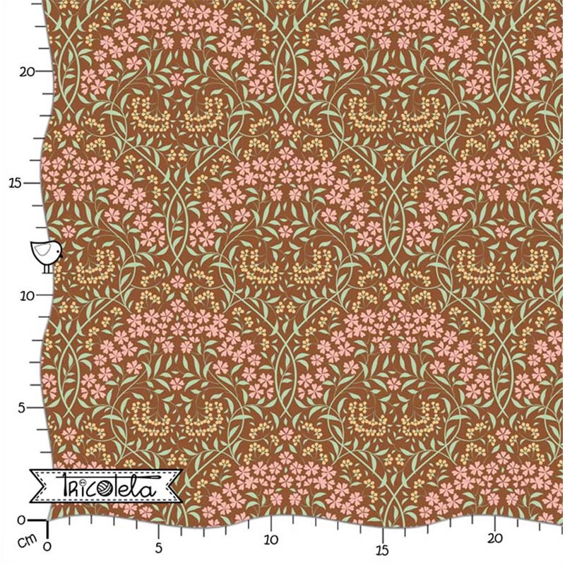 FAT QUARTER TILDA - SANCTUARY LARISSA CARAMEL