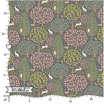 FAT QUARTER TILDA - SANCTUARY GREYGREEN