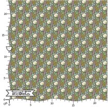 FAT QUARTER TILDA - SANCTUARY COTTONFIELD GREYGREEN