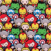 TELA MARVEL SUPERHEROES - KAWAII